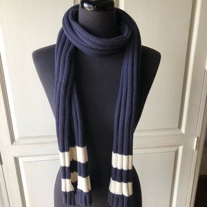 Navy blue scarf
